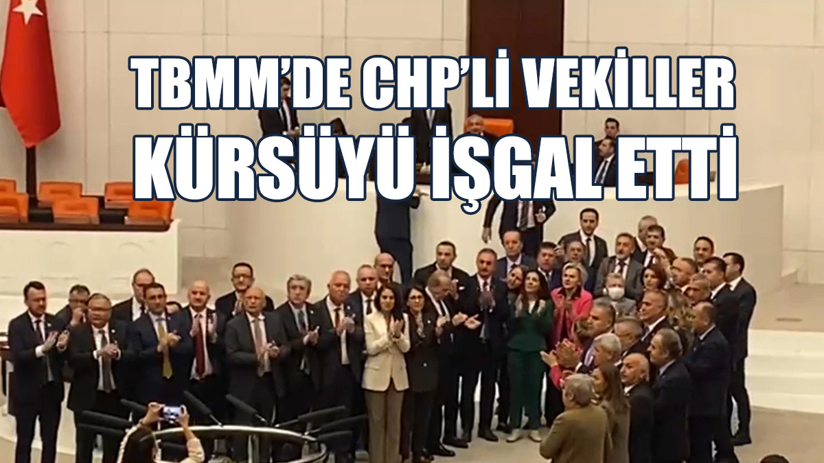 TBMM Genel Kurulu’nda Gergin Anlar...