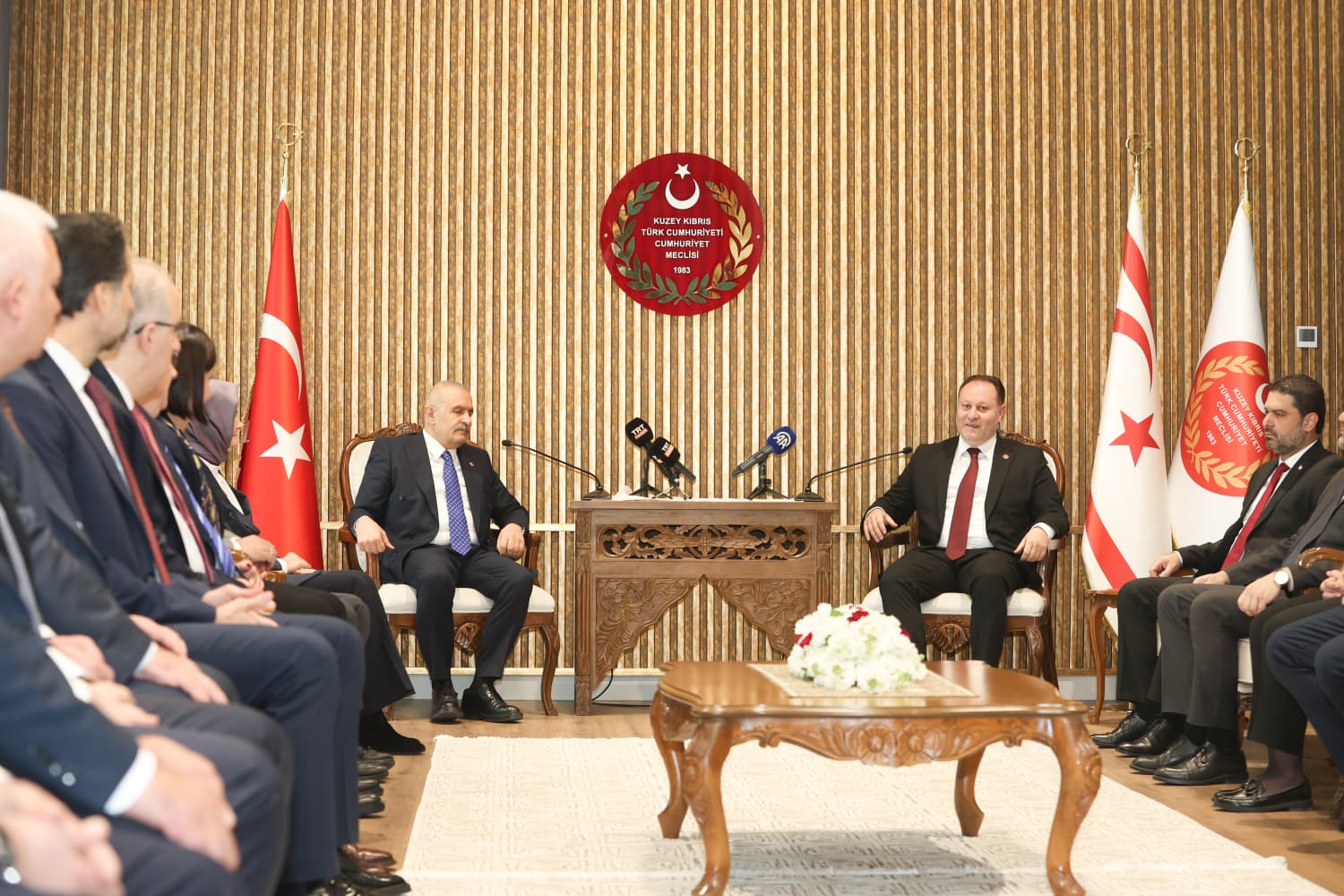 Öztürkler’den TBMM heyetine:  Bazı çevreler Türkiye’yi “işgalci” gibi göstermeye çalışıyor