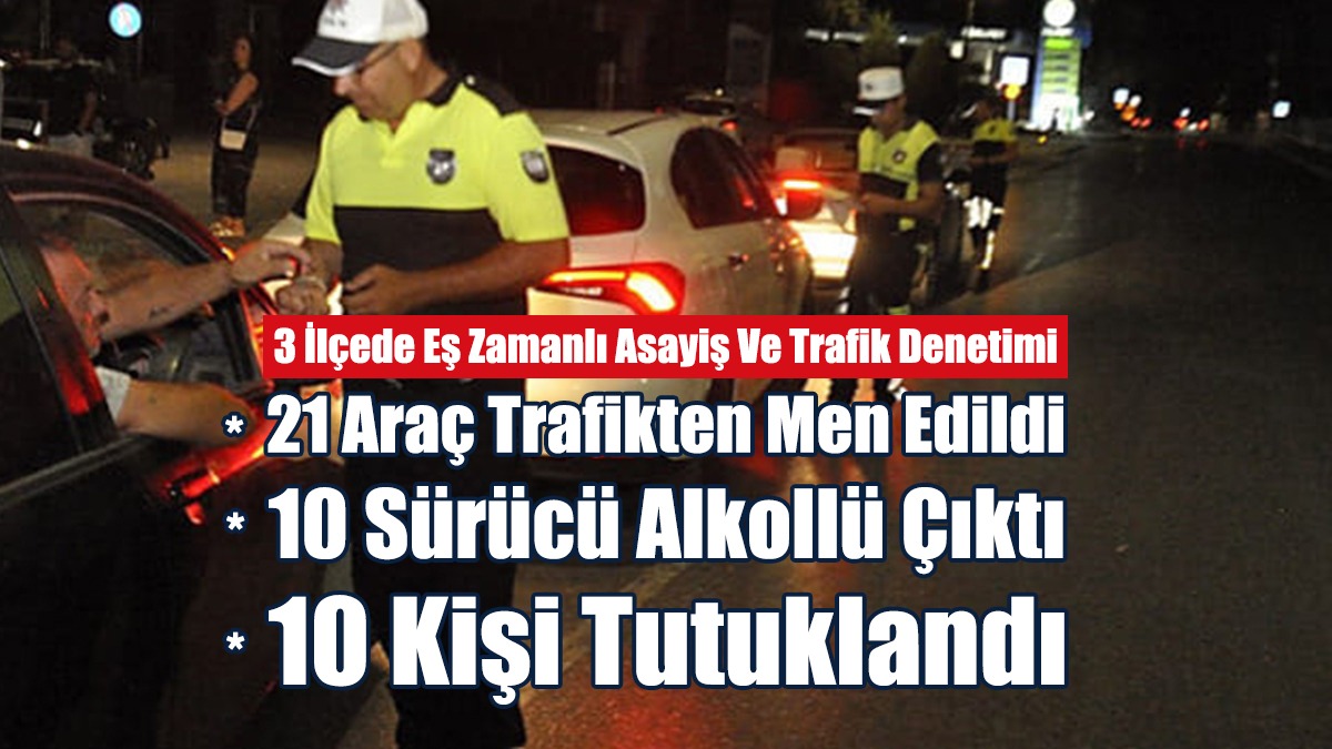 Polisten Sıkı Denetim