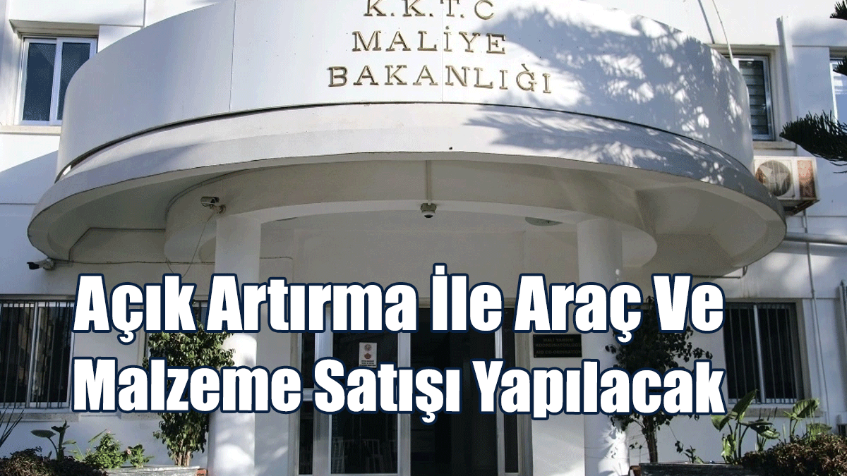 Devlet Emlak ve Malzeme Dairesi Açık Artırma İle Araç Ve Malzeme Satışı Yapacak!
