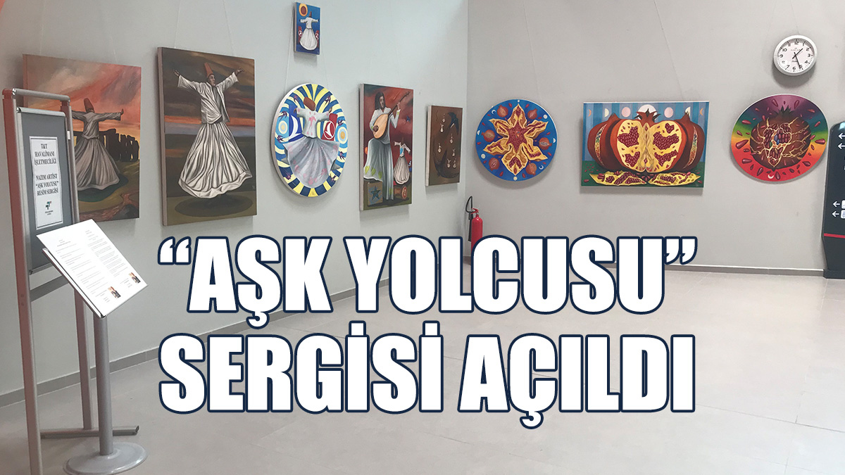 Sergi, Ercan Havalimanı’nda Açıldı