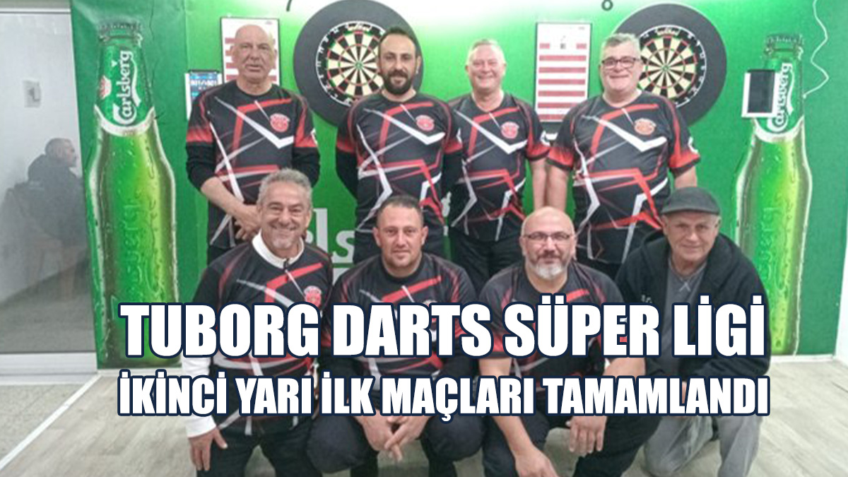 Tuborg Darts Süper Lig’inde İkinci Yarı Başladı