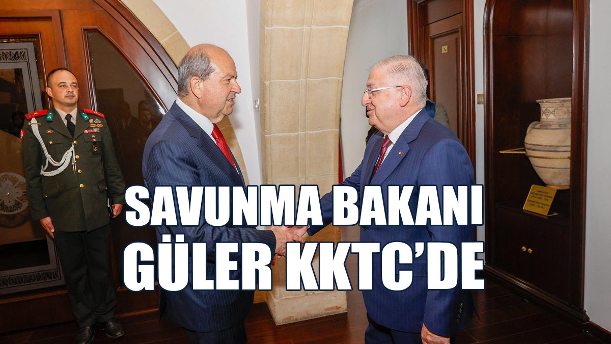 Tatar, Türkiye Savunma Bakanı Güler’i Kabul Etti