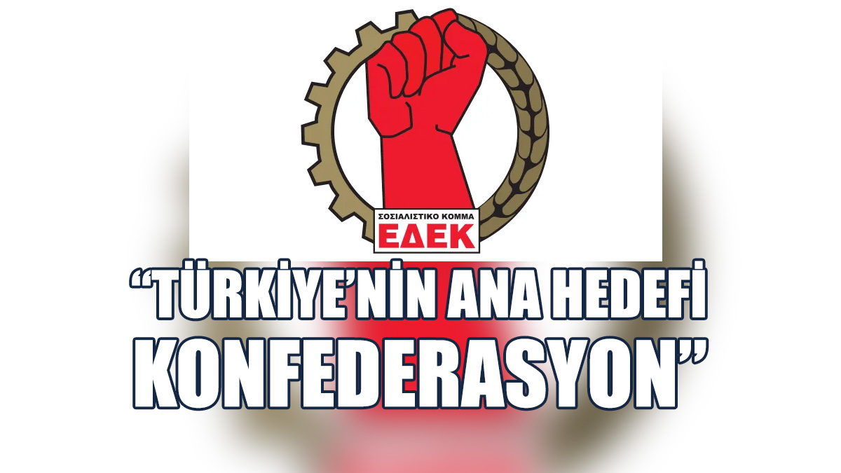 “Türkiye’nin Ana Hedefi, İki Devletli Çözüm Değil, Konfederasyon”