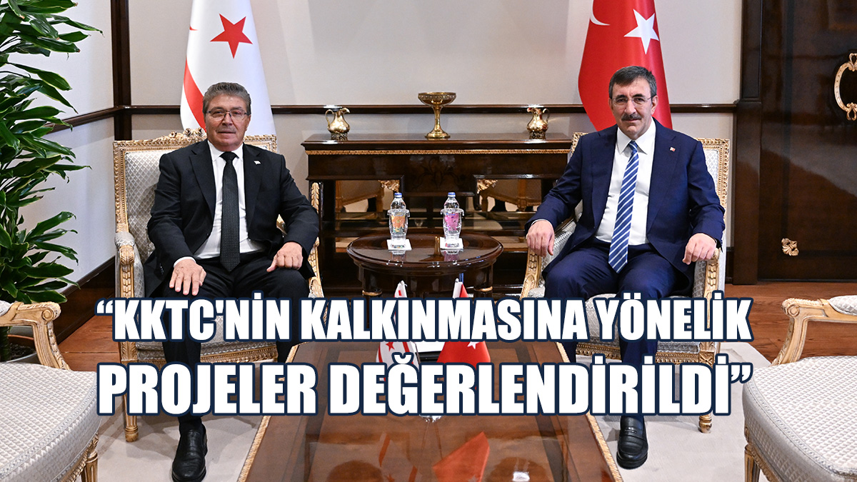 Başbakan Üstel, Cumhurbaşkanı Yardımcısı Yılmaz İle Görüştü