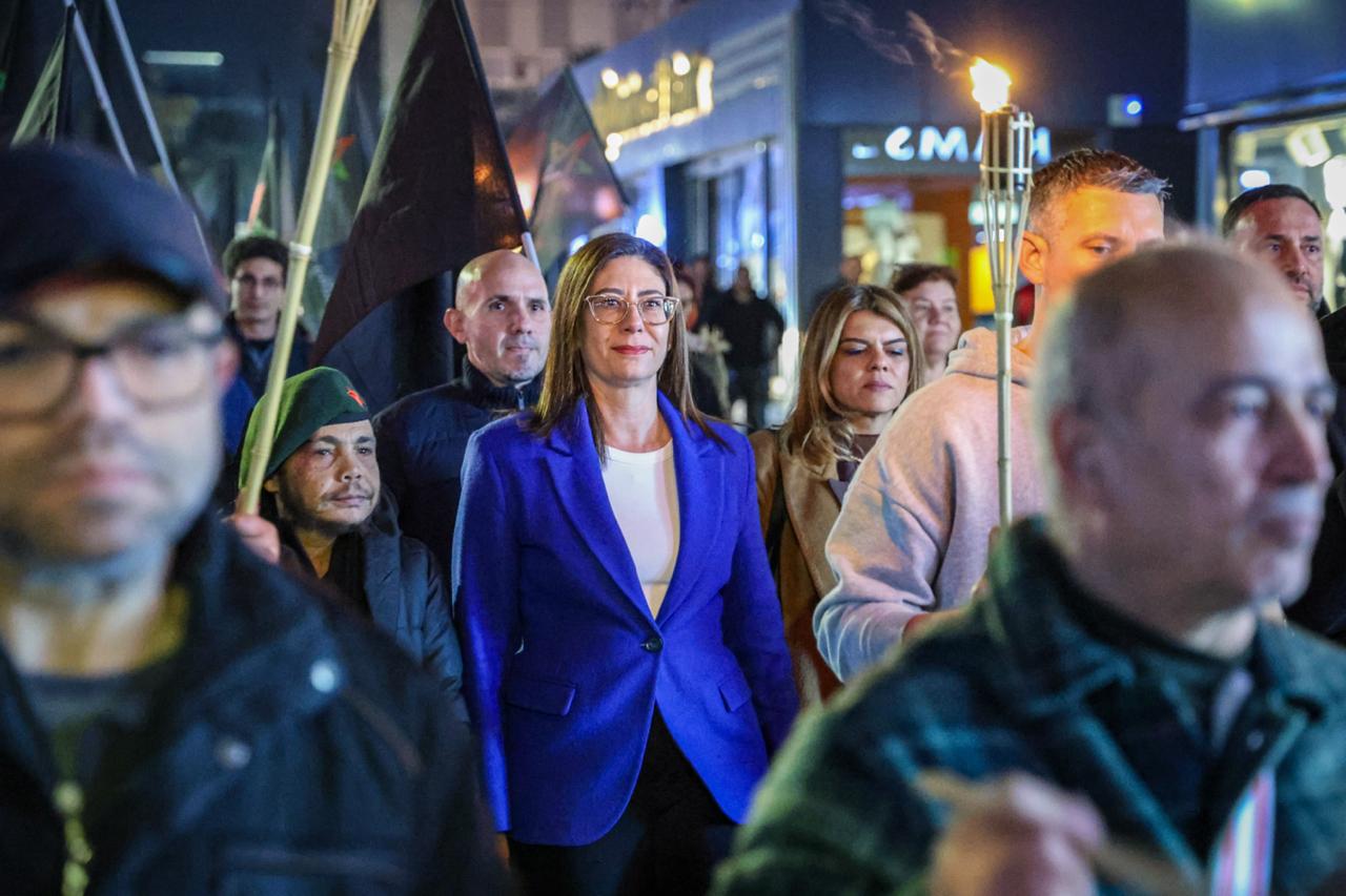 CTP "Yolsuzluğa, Yoksulluğa ve Yok Oluşa Hayır" eylemine katılarak destek verdi