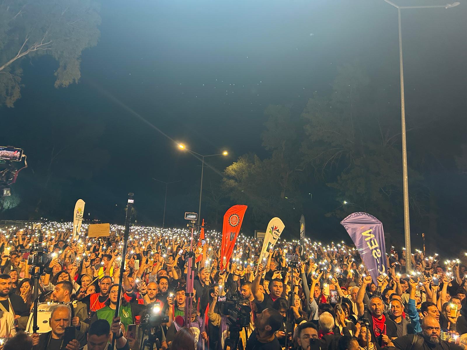 KKTC’deki eylem Rum basınında