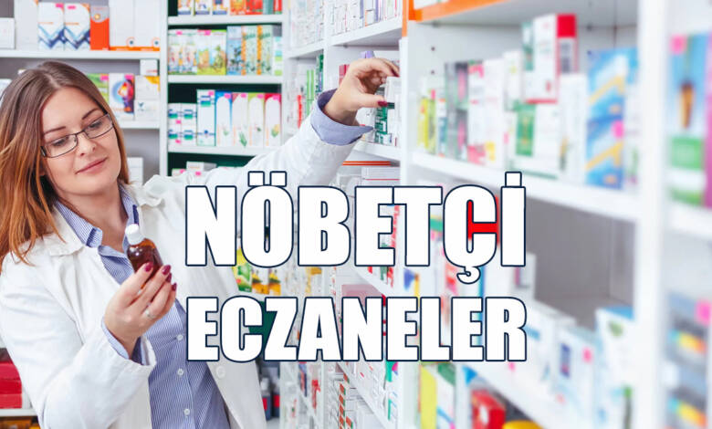 29 Ağustos 2024 Perşembe Nöbetçi Eczaneler