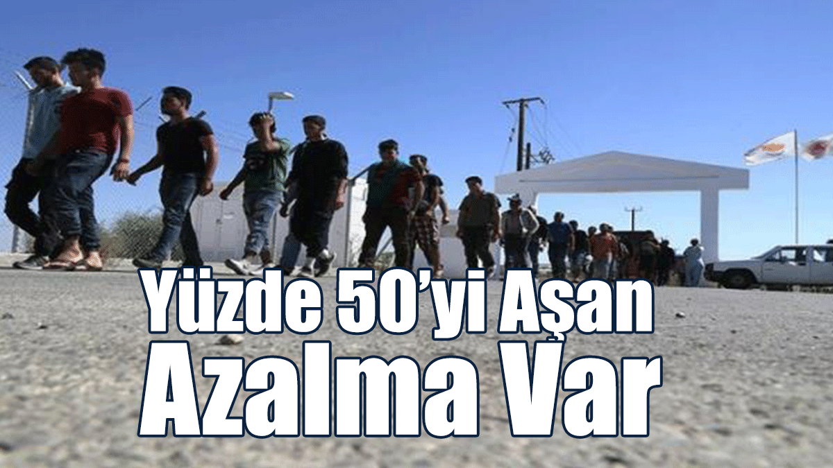 KKTC’den Güney’e Geçtiği İddia Edilen Kaçak Göçmenlerin Sayısında Azalma