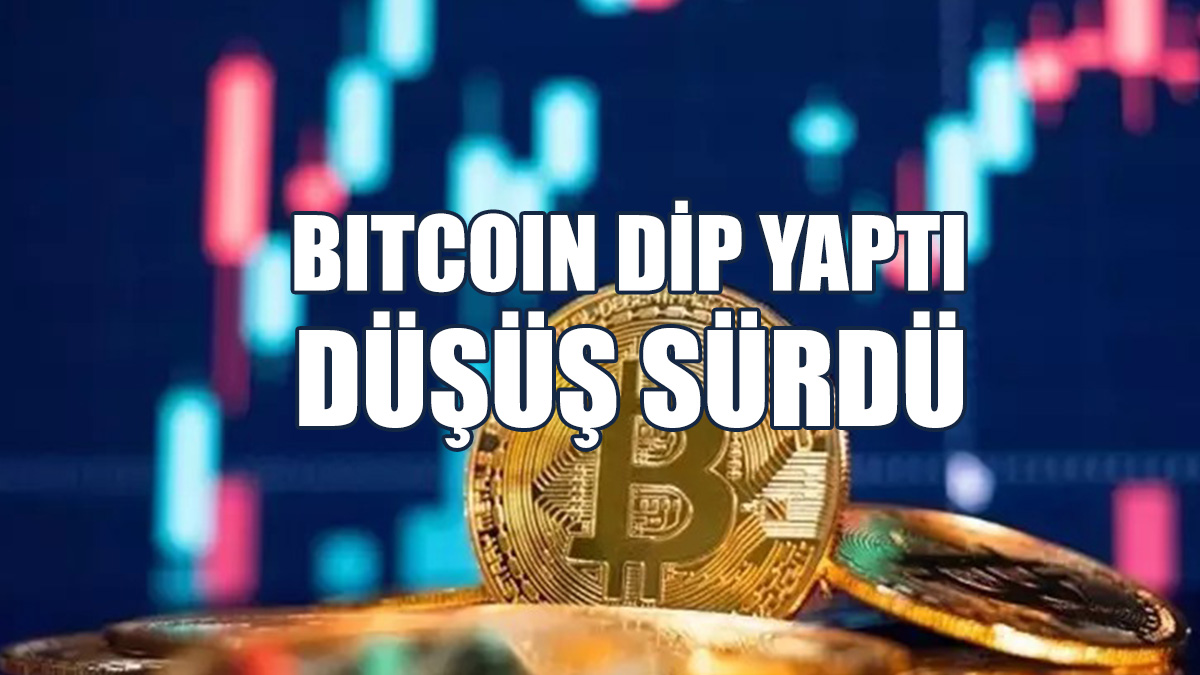Bitcoin Dip Yaptı, Düşüş Sürdü