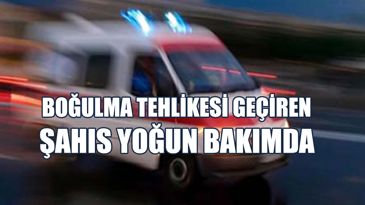 Denizde Boğulma Tehlikesi Geçirdi