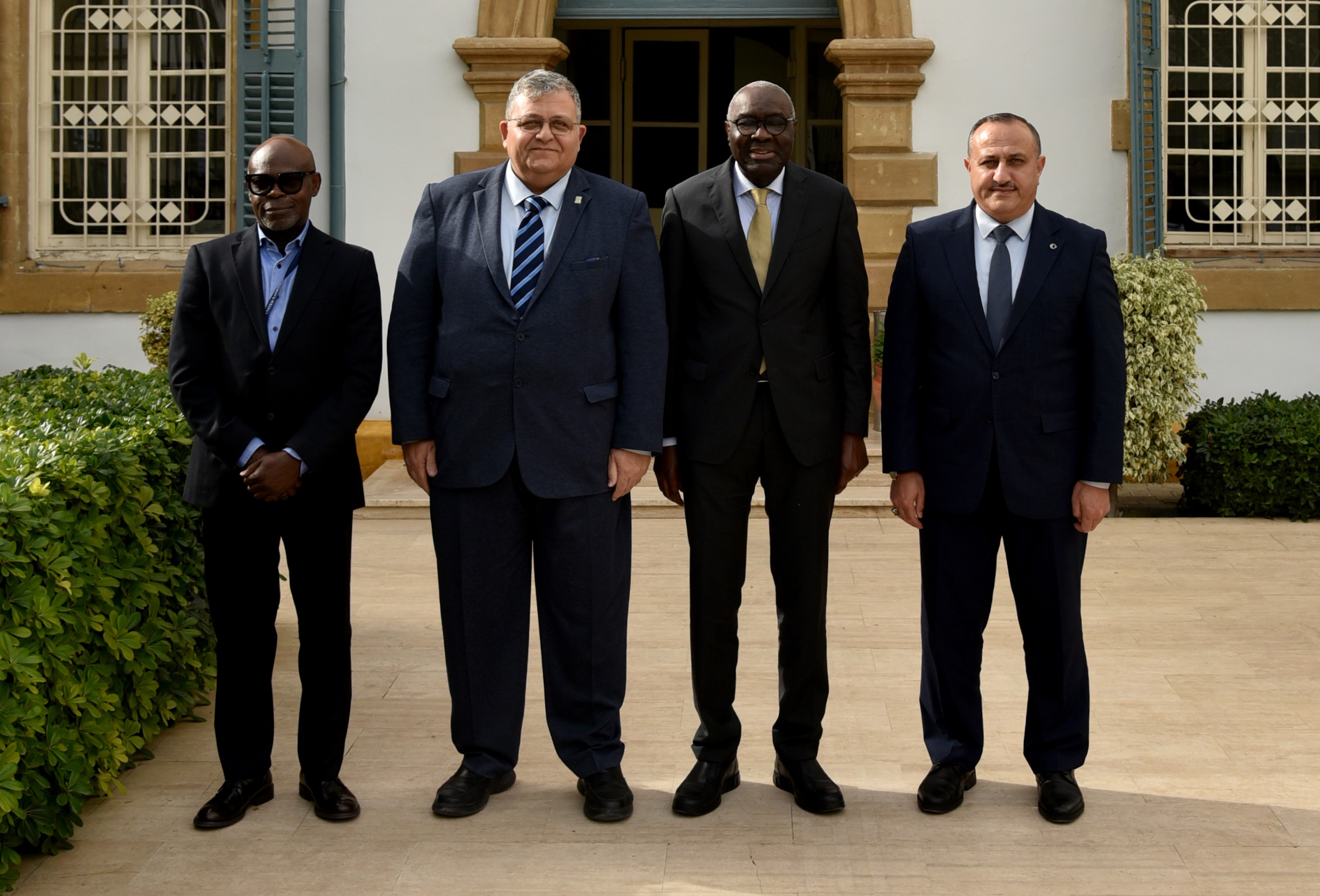 BMGS Kıbrıs Özel Temsilcisi Diagne, Kıbrıs Vakıflar İdaresi’ni ziyaret etti