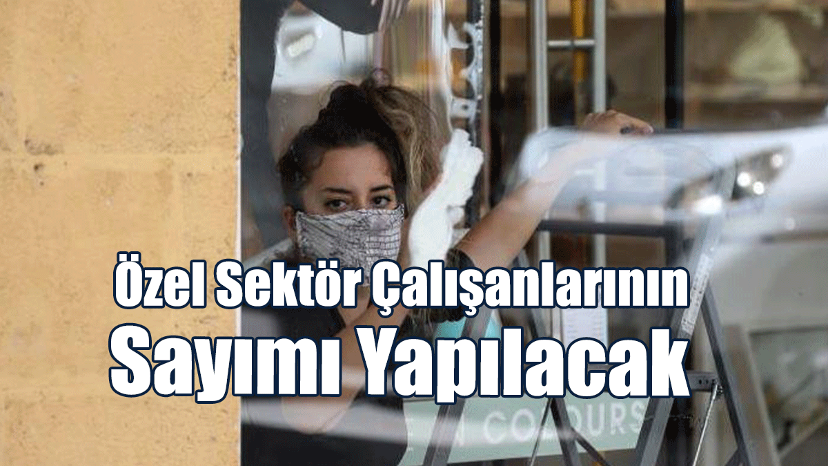 Güney Kıbrıs'ta Özel Sektör Çalışanlarının Sayımı Yapılacak