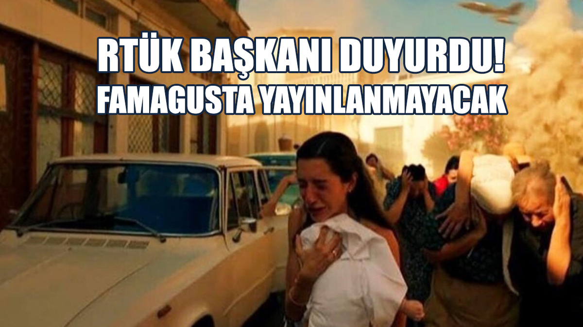'Famagusta' Dizisinin Türkiye'de Yayınlanmayacağını Duyurdu