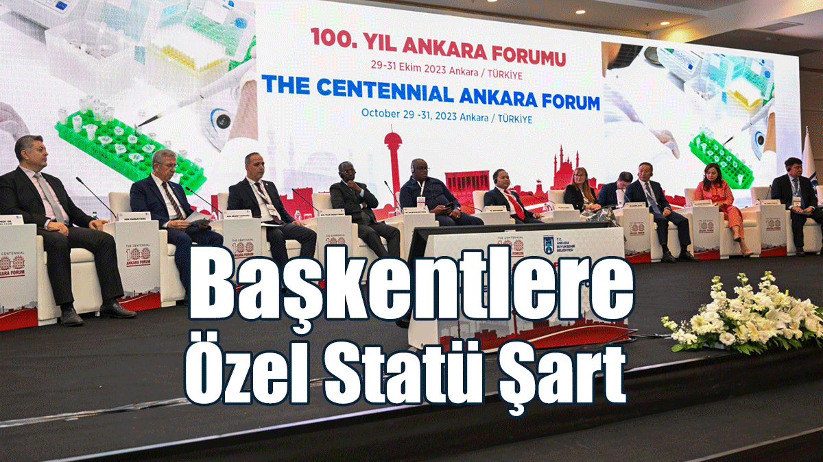 Harmancı, Ankara’daki 100’üncü Yıl Etkinliğinde Vurguladı