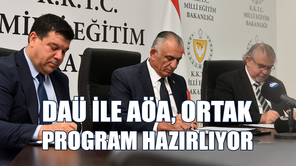 DAÜ İle AÖA Ortak "Yüksek Lisans Ve Doktora" Programı Hazırlıyor
