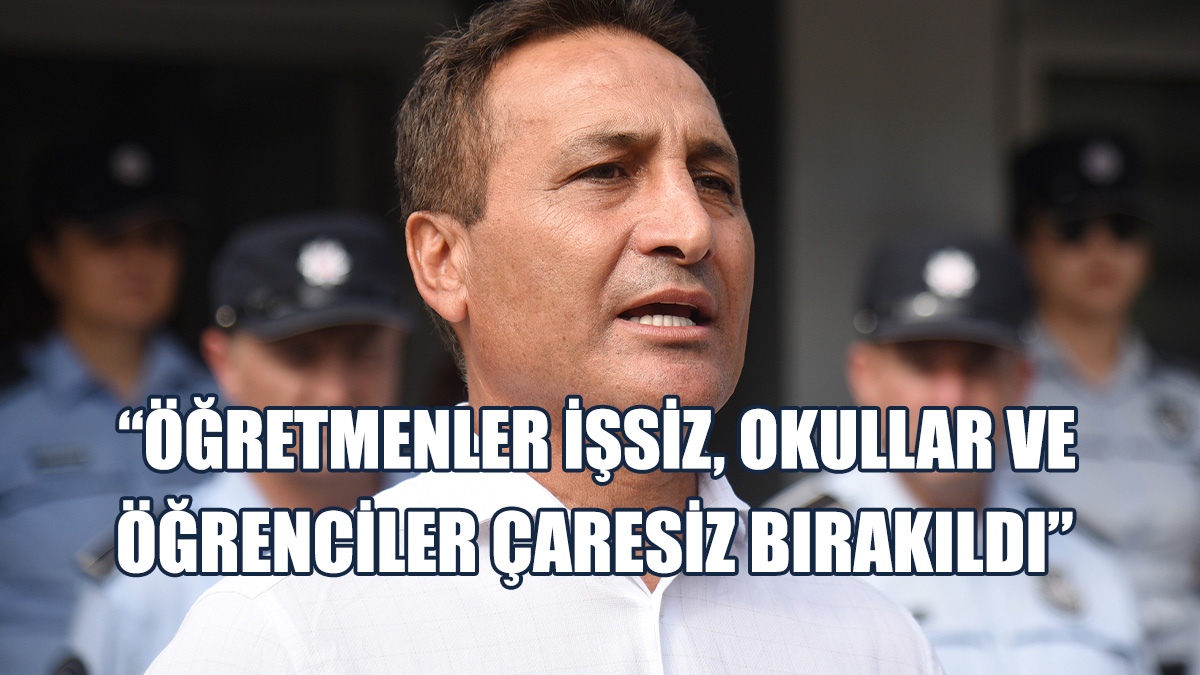 Gökçebel: Öğretmenler İşsiz, Okullar Ve Öğrenciler Çaresiz Bırakıldı