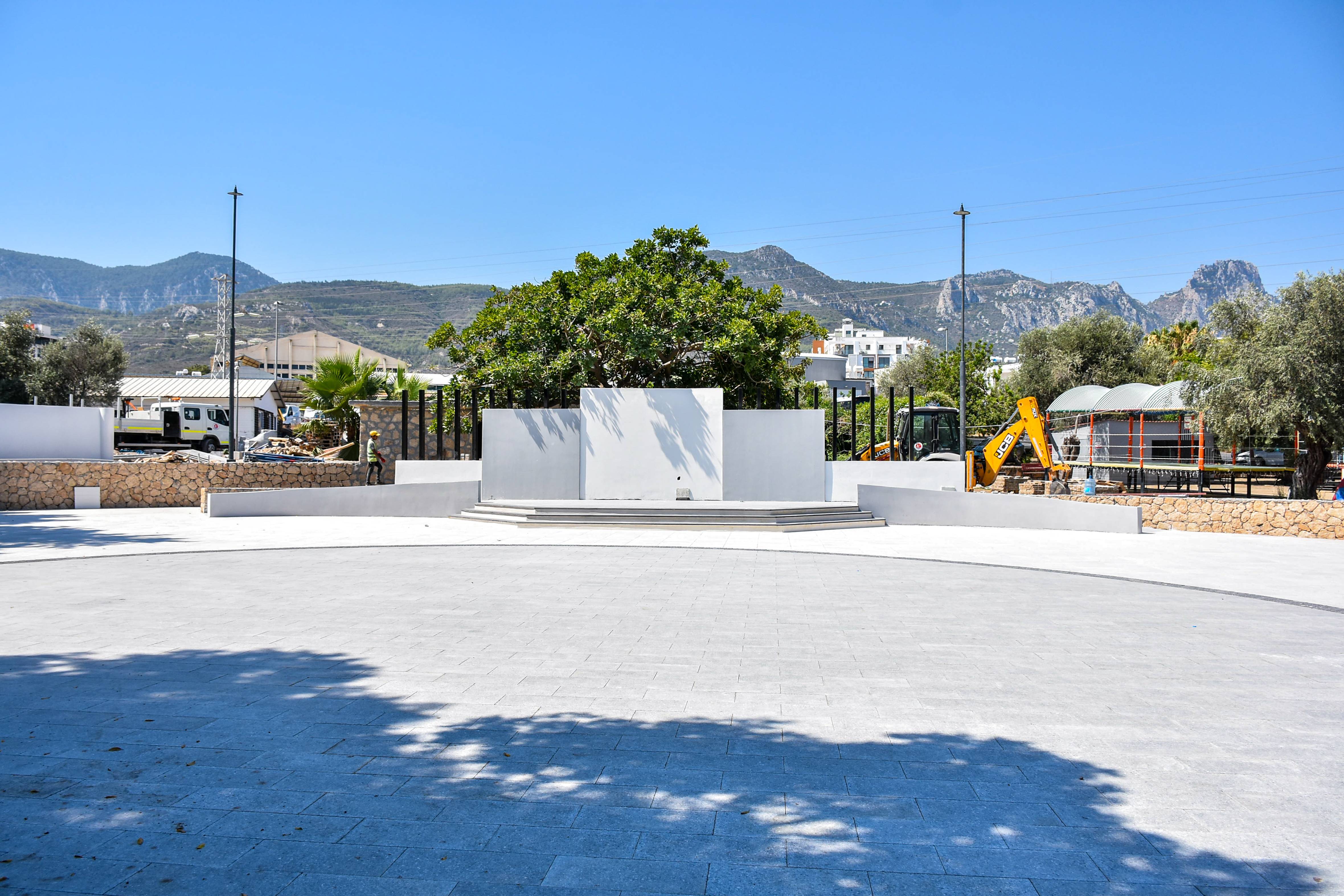 Girne Belediyesi organizasyon alanı yenilendi