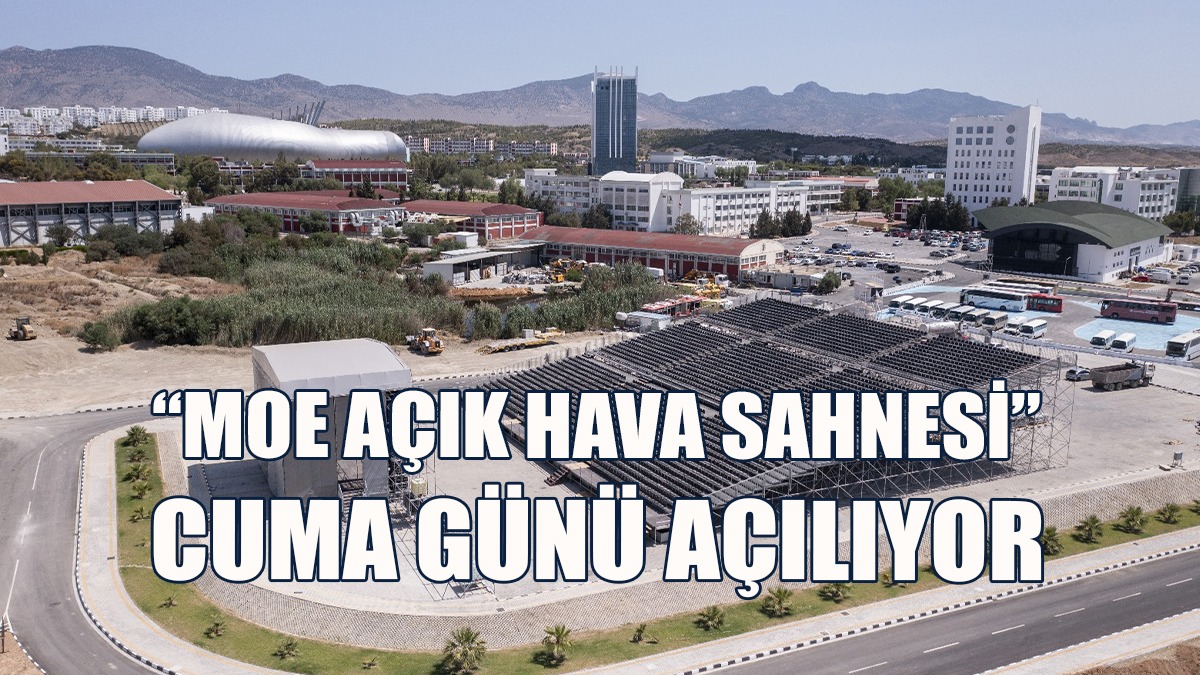 4 Bin Kişi Kapasiteli “Moe Açık Hava Sahnesi” Açılıyor