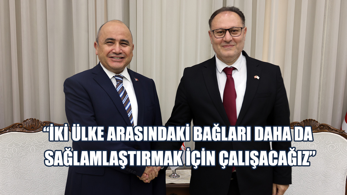 Meclis Başkanı Öztürkler, Büyükelçi Başçeri’yi Kabul Etti