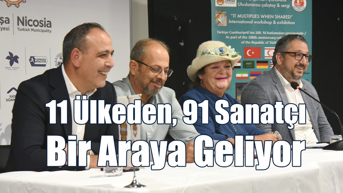 11 Ülkeden, 91 Sanatçı Resimleriyle Barış Ve Sevgi Mesajı Vermek İçin Bir Araya Geliyor