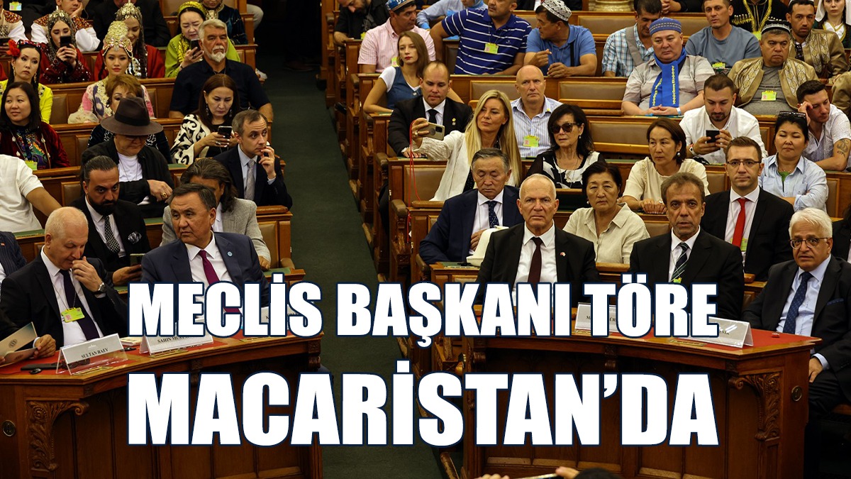 Büyük Hun Türk Kurultayı’nın Parlamentoda Düzenlenen Açılışına Katıldı