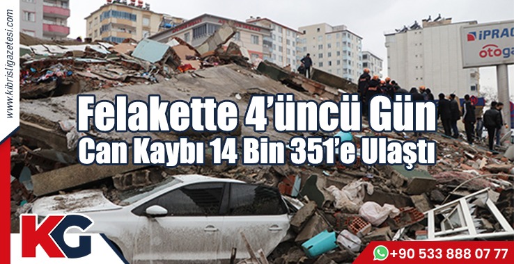 Can Kaybı 14 Bin 351’e Ulaştı