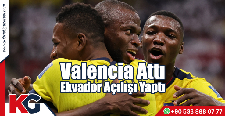 Valencia Attı, Ekvador Açılışı Yaptı