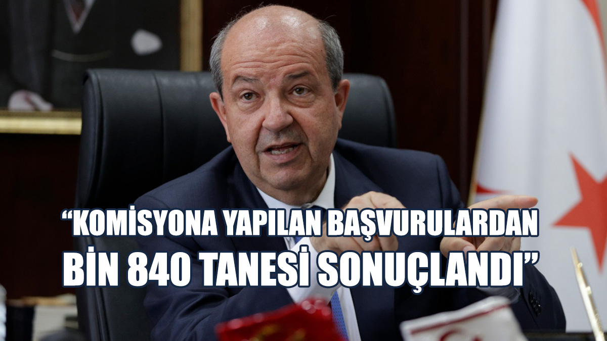 Tatar'dan Taşınmaz Mallarla İlgili Açıklama