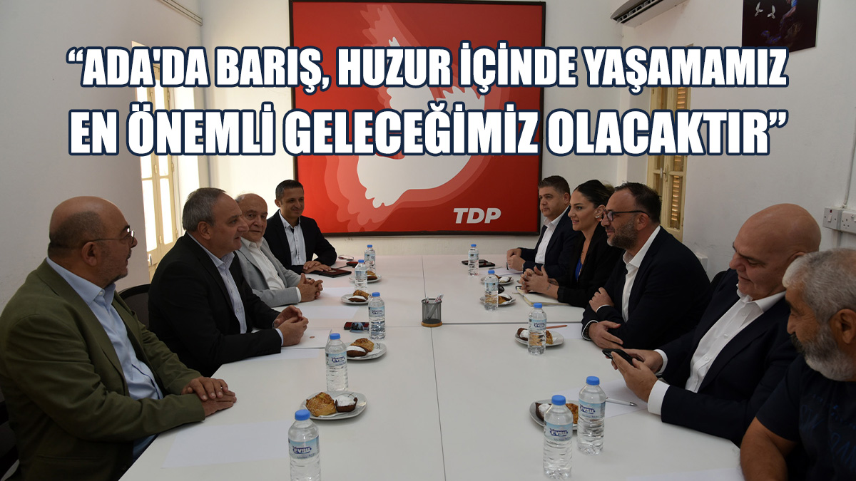 AKEL, TDP'yi Ziyaret Etti