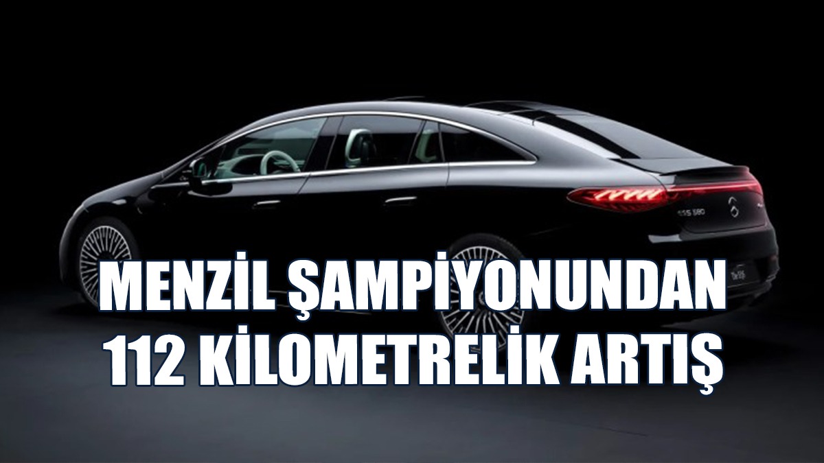 Mercedes EQS Menzil Şampiyonu Olarak Yerini Sağlamlaştırıyor