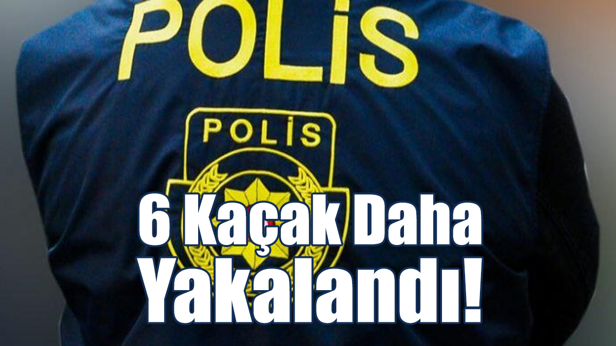6 Kaçak Daha Yakalandı!