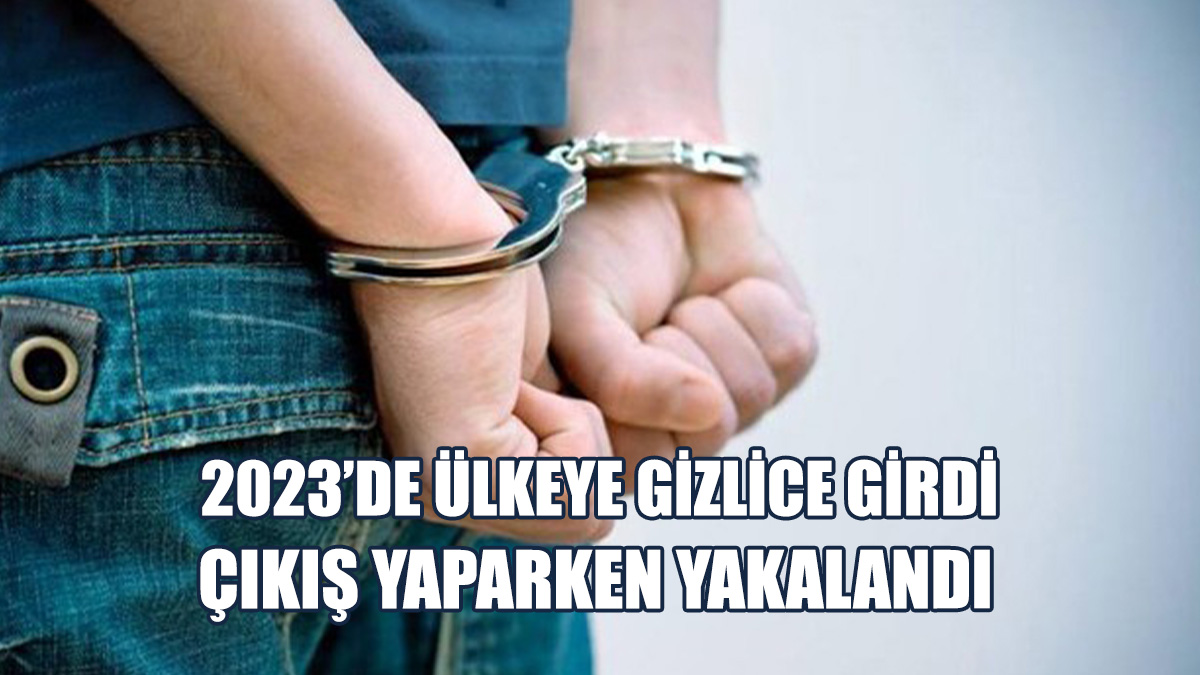 2023'te Ülkeye TIR İçerisine Gizlenerek Girdi
