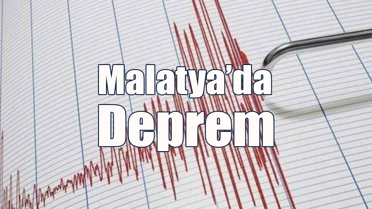 Malatya'da 4,6 Büyüklüğünde Deprem