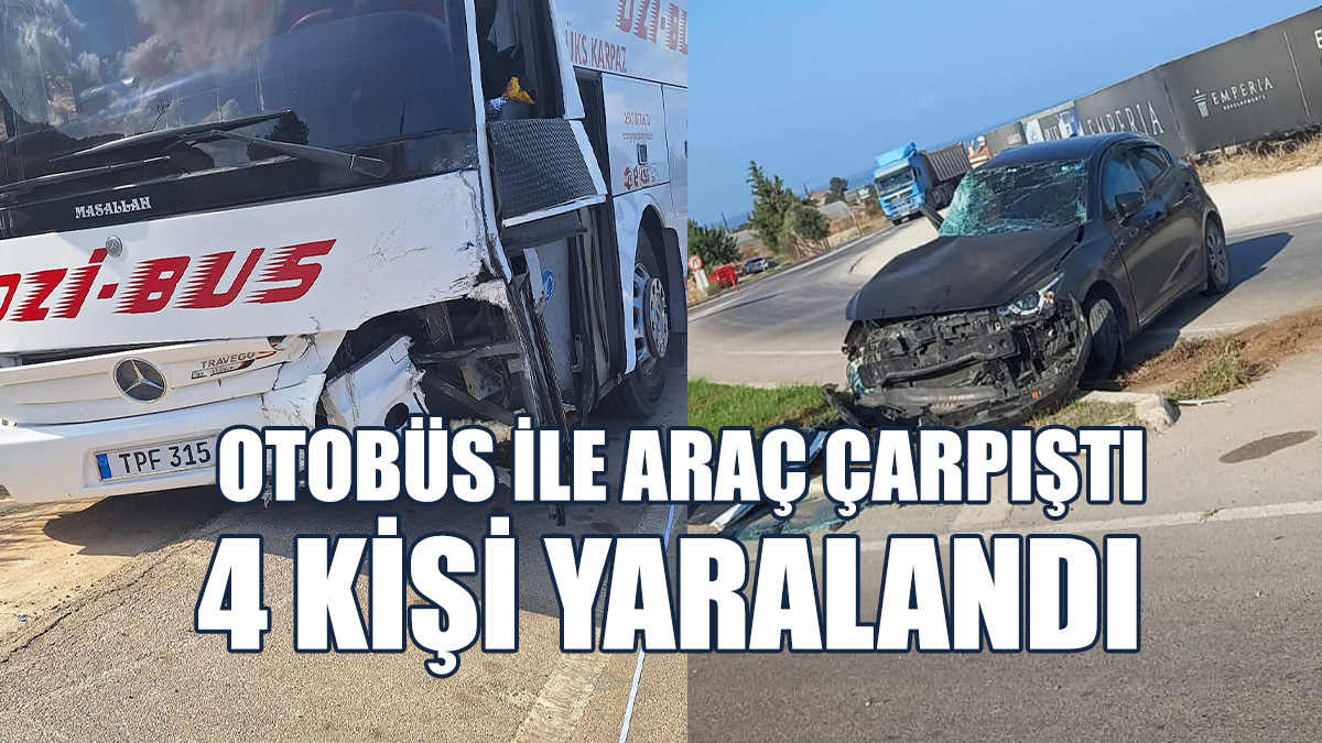 Tatlısu-Girne Anayolunda Kaza...