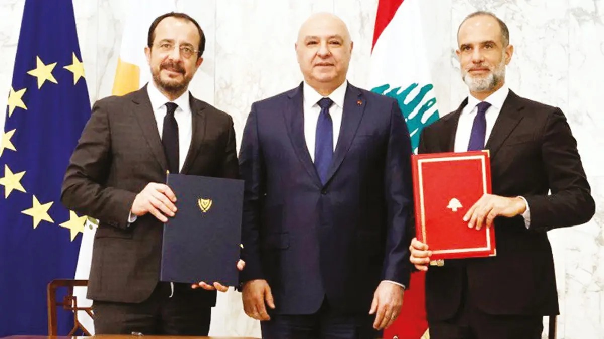 Lübnan, Akdeniz'de Güney Kıbrıs’la anlaştı