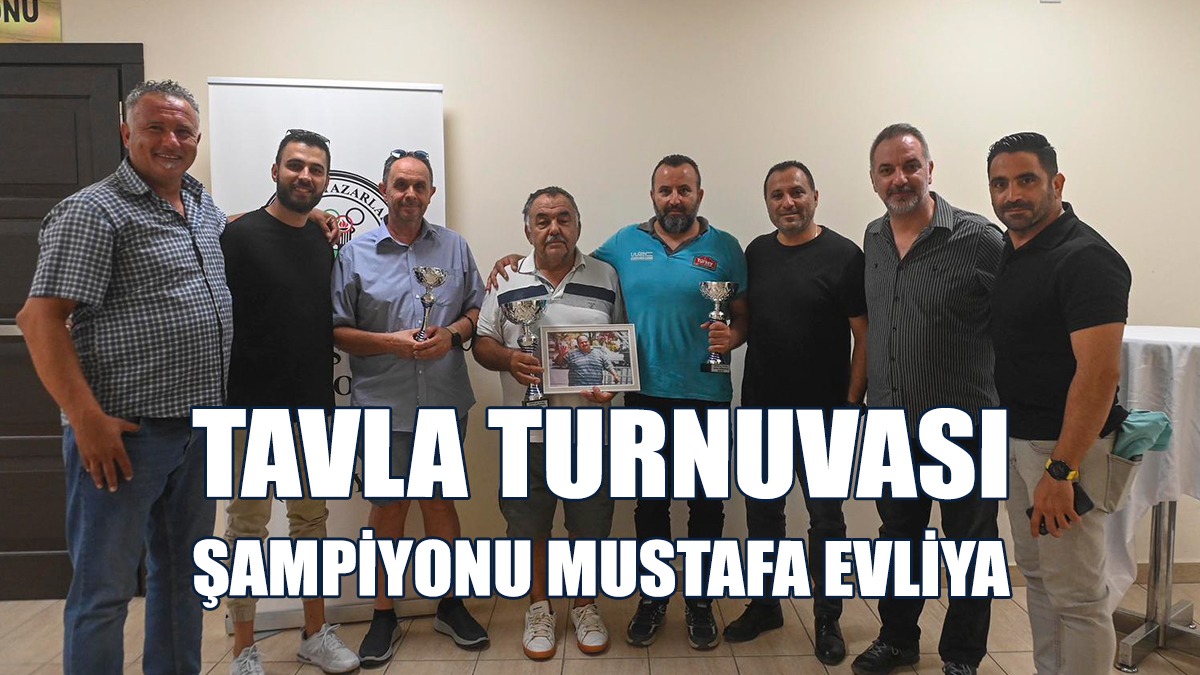 KTSYD Ali Aytaç Tavla Turnuvası Tamamlandı