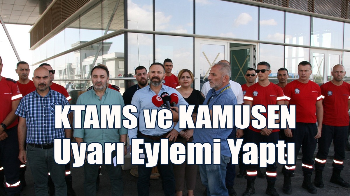 KTAMS ve KAMUSEN, Uyarı Eylemi Yaptı