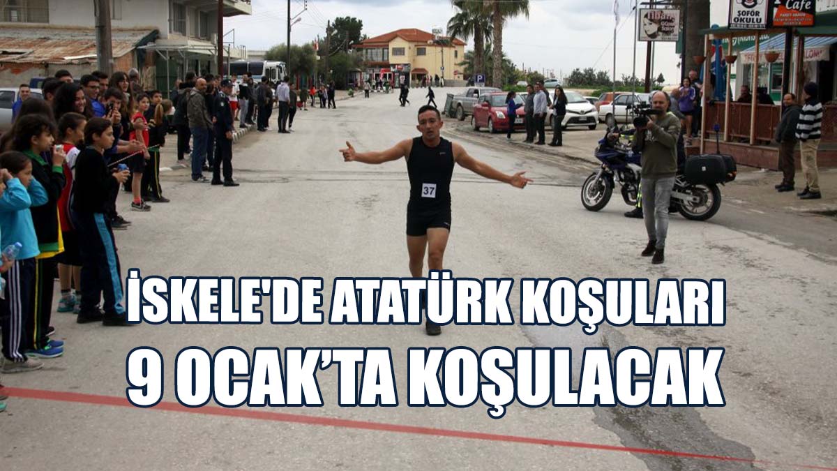 İskele'de "27 Aralık Atatürk Koşuları" 9 Ocak’ta Koşulacak