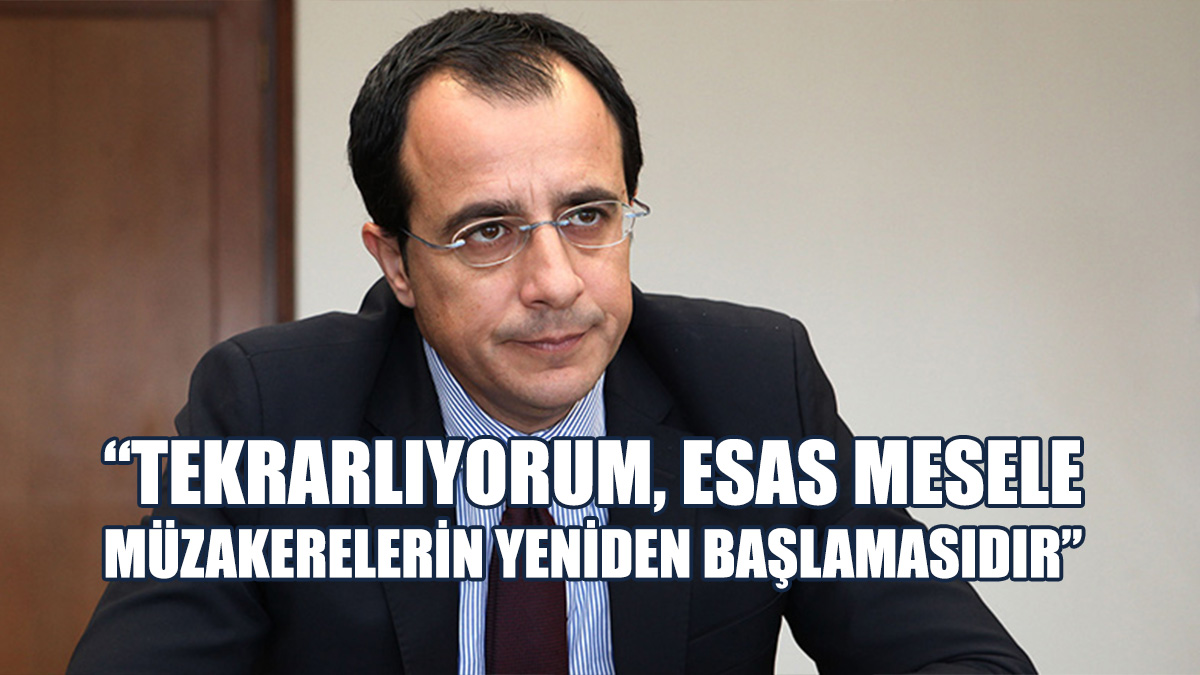 Hristodulidis’ten Kıbrıs Sorunuyla İlgili Açıklamalar