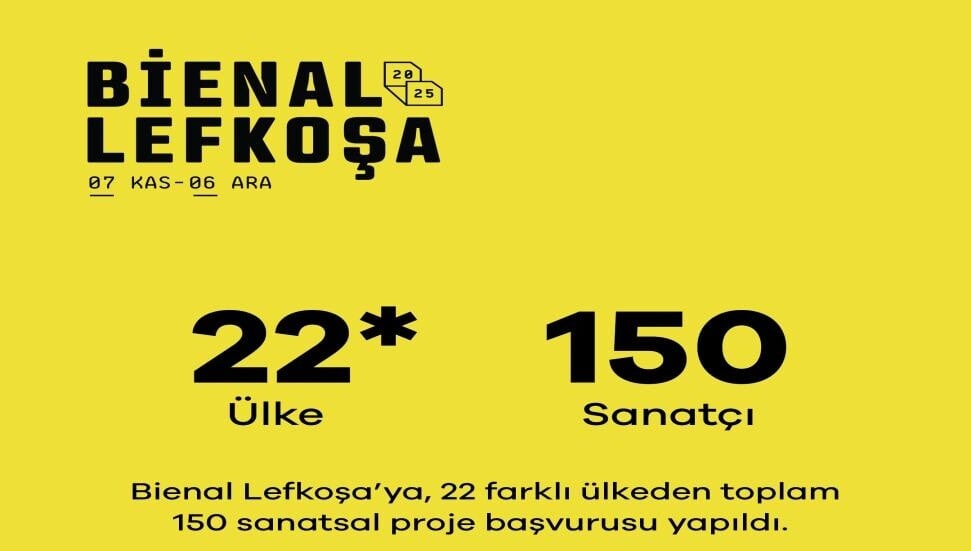 Bienal Lefkoşa’ya 22 ülkeden 150 başvuru yapıldı