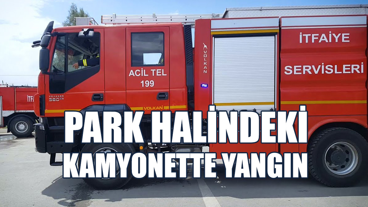 Geçitkale'de Araç Yangını...