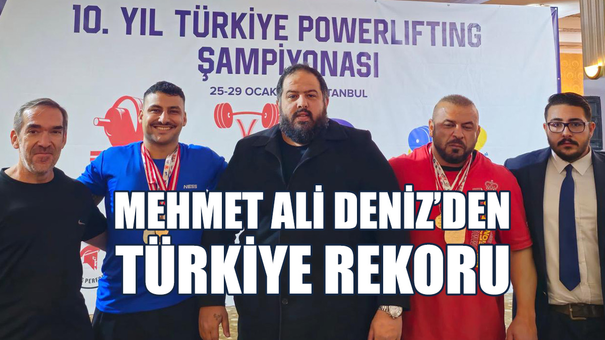 Mehmet Ali Deniz, Türkiye Şampiyonu Oldu