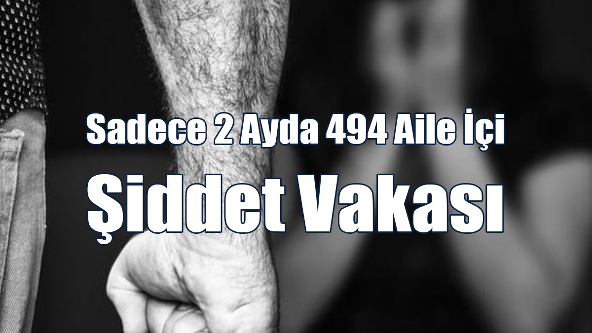 Sadece 2 Ayda 494 Aile İçi Şiddet Vakası