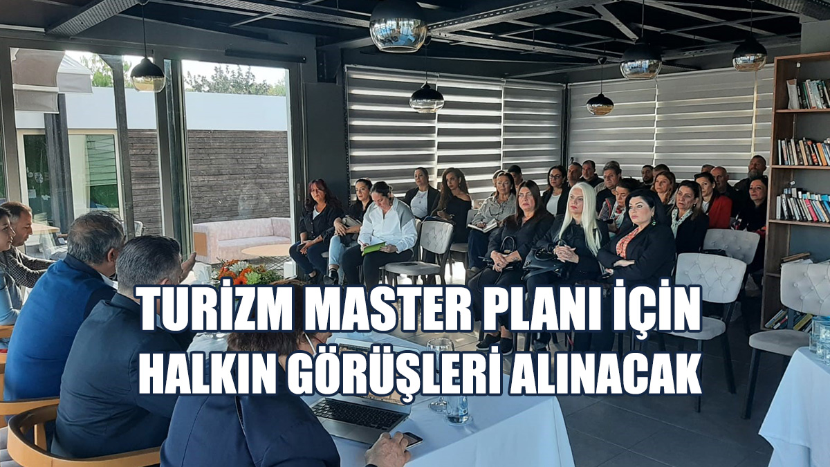 Turizm Master Planı Çalışmaları Sürüyor