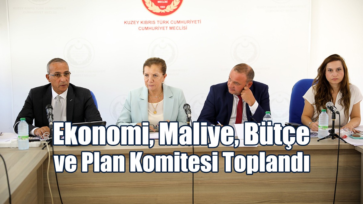 Ekonomi, Maliye, Bütçe ve Plan Komitesi Toplandı