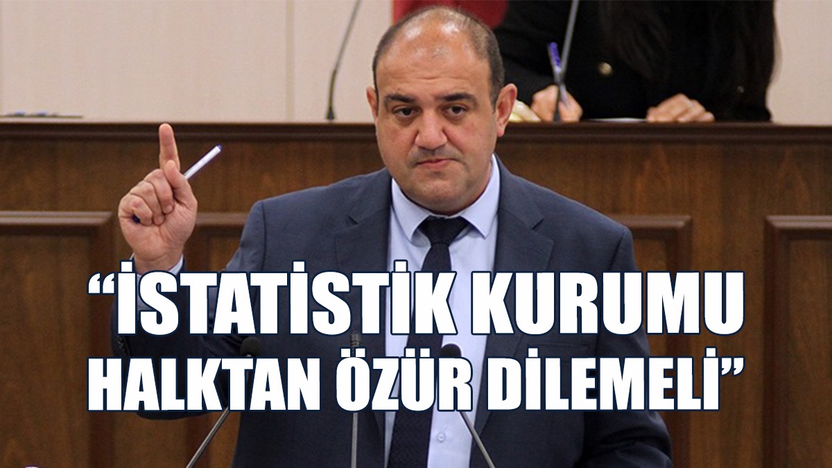 Barçın: İstatistik Kurumu Yöneticilerinin Hatalarını Kabul Etmelidir