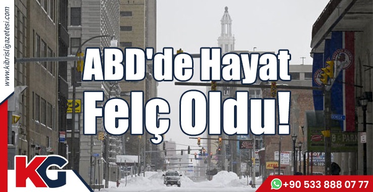 ABD 'de Hayat Felç Oldu!