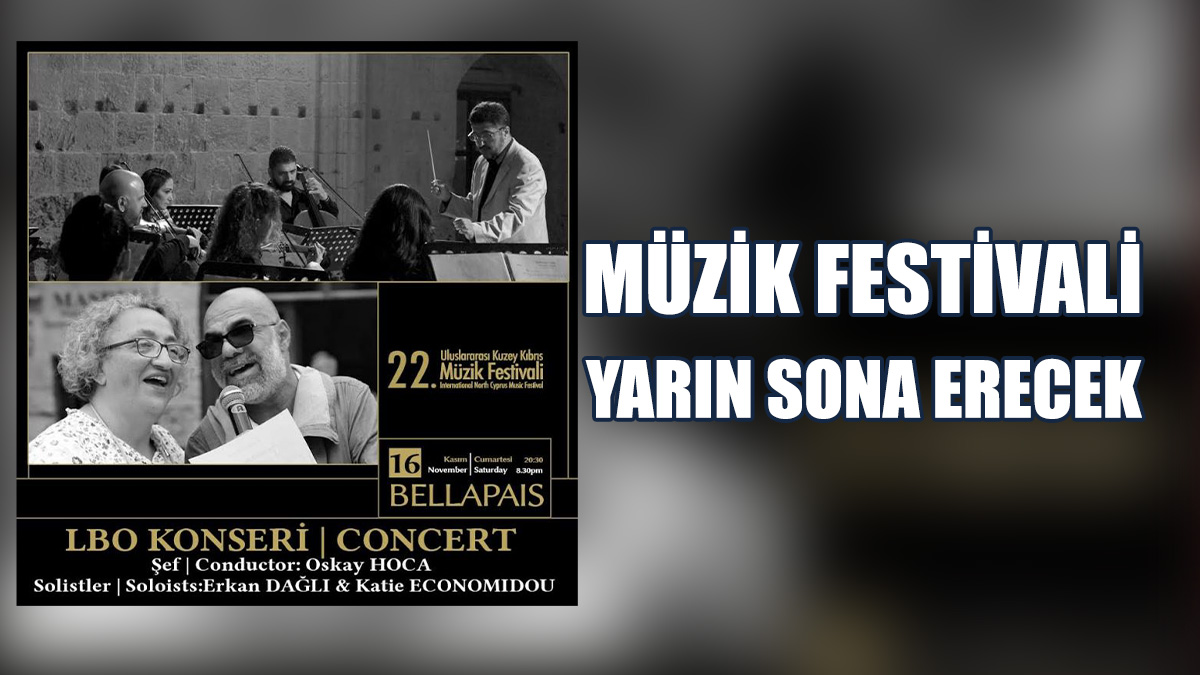 Festival, Lefkoşa Belediye Orkestrası Konseri İle Sona Erecek