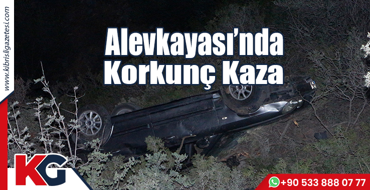 Otomobil 20 Metrelik Uçuruma Düştü!